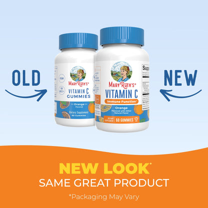 MaryRuth’s Vitamin C Gummies — Orange, 60 Gummies — product information