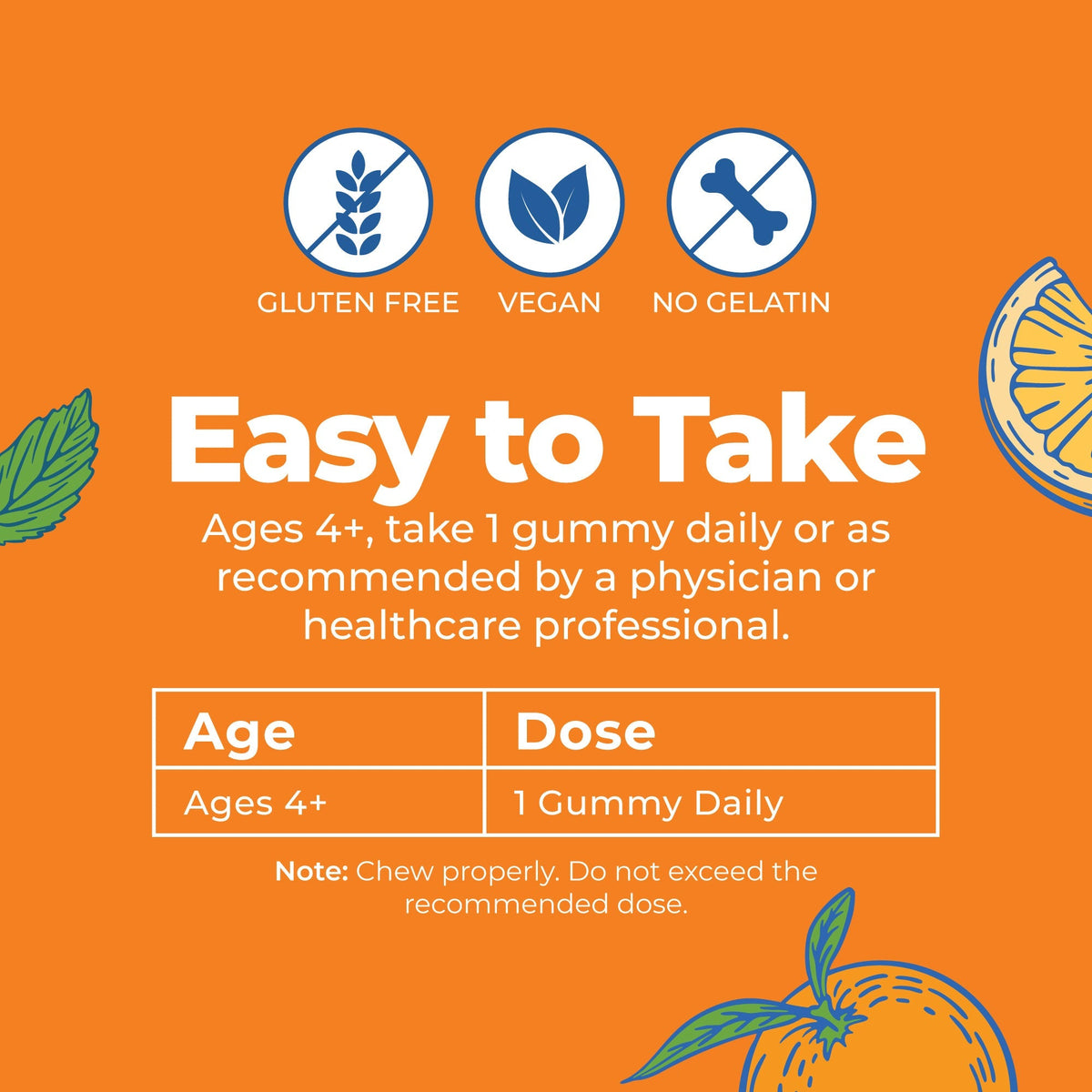 MaryRuth’s Vitamin C Gummies — Orange, 60 Gummies — product information