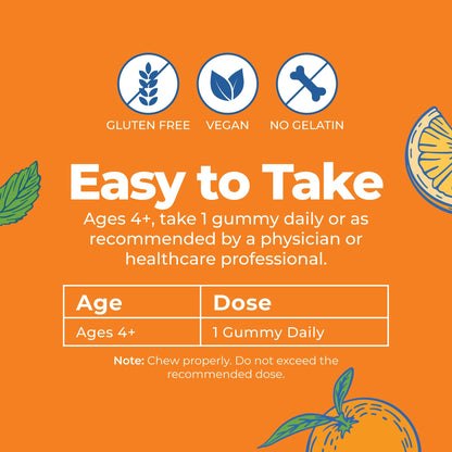 MaryRuth’s Vitamin C Gummies — Orange, 60 Gummies — product information