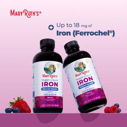 MaryRuth’s Liquid Iron — Berry, 15 fl oz — ingredients