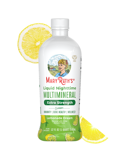 MaryRuth’s Extra Strength Nighttime Multimineral — Lemonade Dream, 32 fl oz